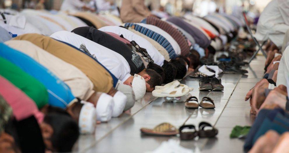 musulmanes rezando